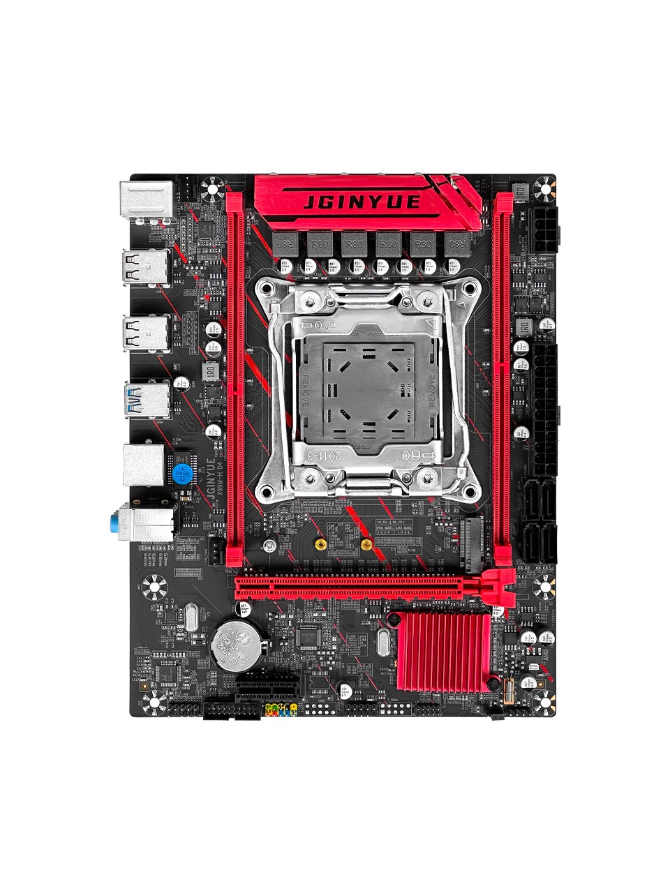 Jginyue X99M-H D4 Ddr4 2666 Mhz M.2 Nvme 2011-3 Soket M-Atx Anakart - 4