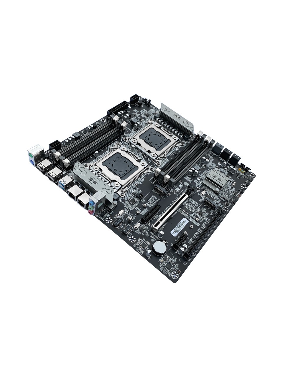 Jginyue X79 D8 Ddr3 1866 MHZ(512GB) Çift M.2 Sata 3.0 USB 3.0 Çift Işlemci Destekli 2011 Soket E-Atx Anakart - 3