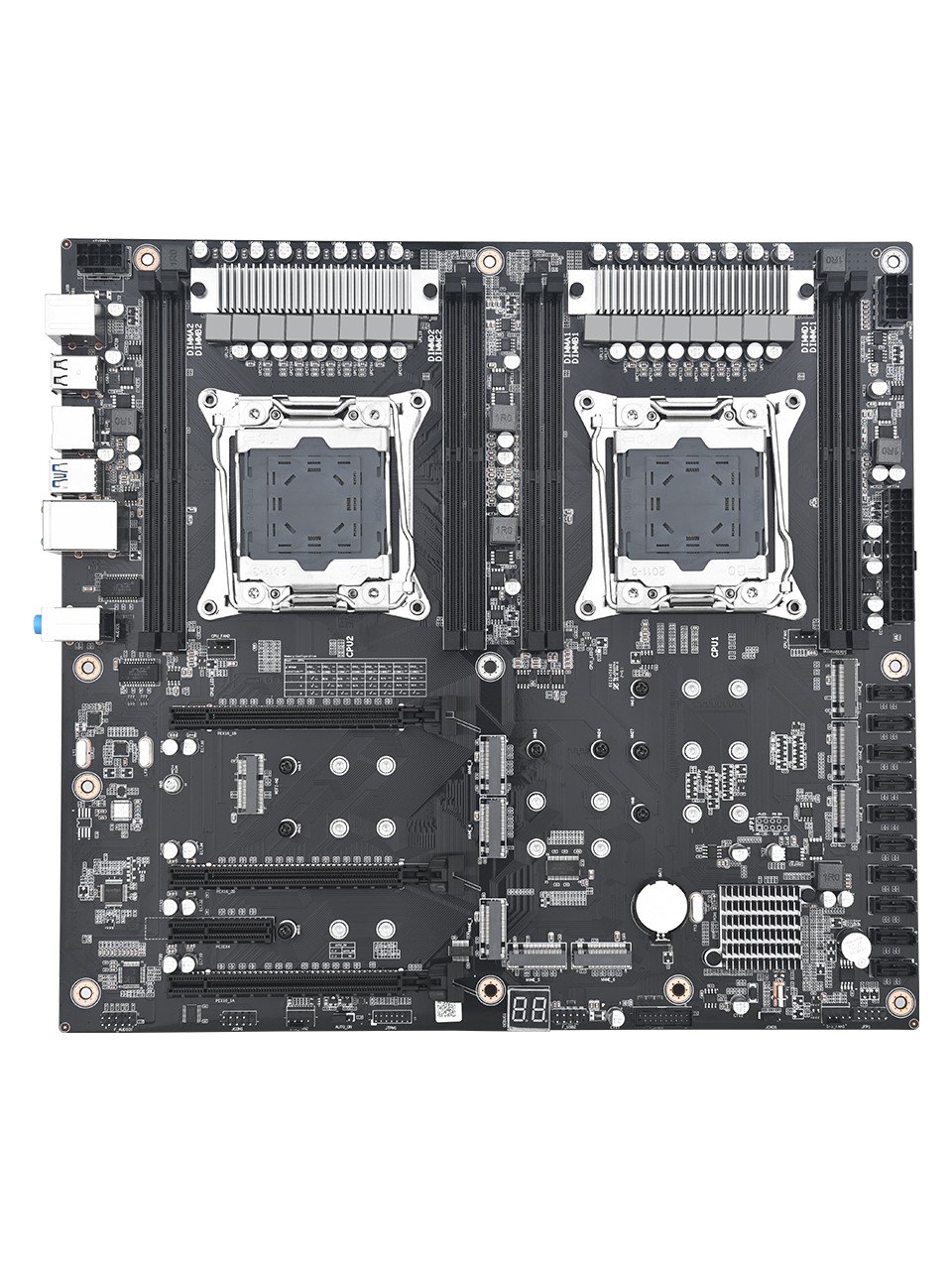 Jingsha X99 D4 Dual Pro 2011-3 Soket 2666 MHz DDR4 Nvme E-Atx Anakart